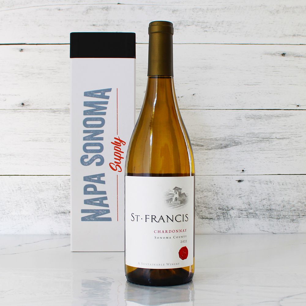 St. Francis Chardonnay and Gift Box