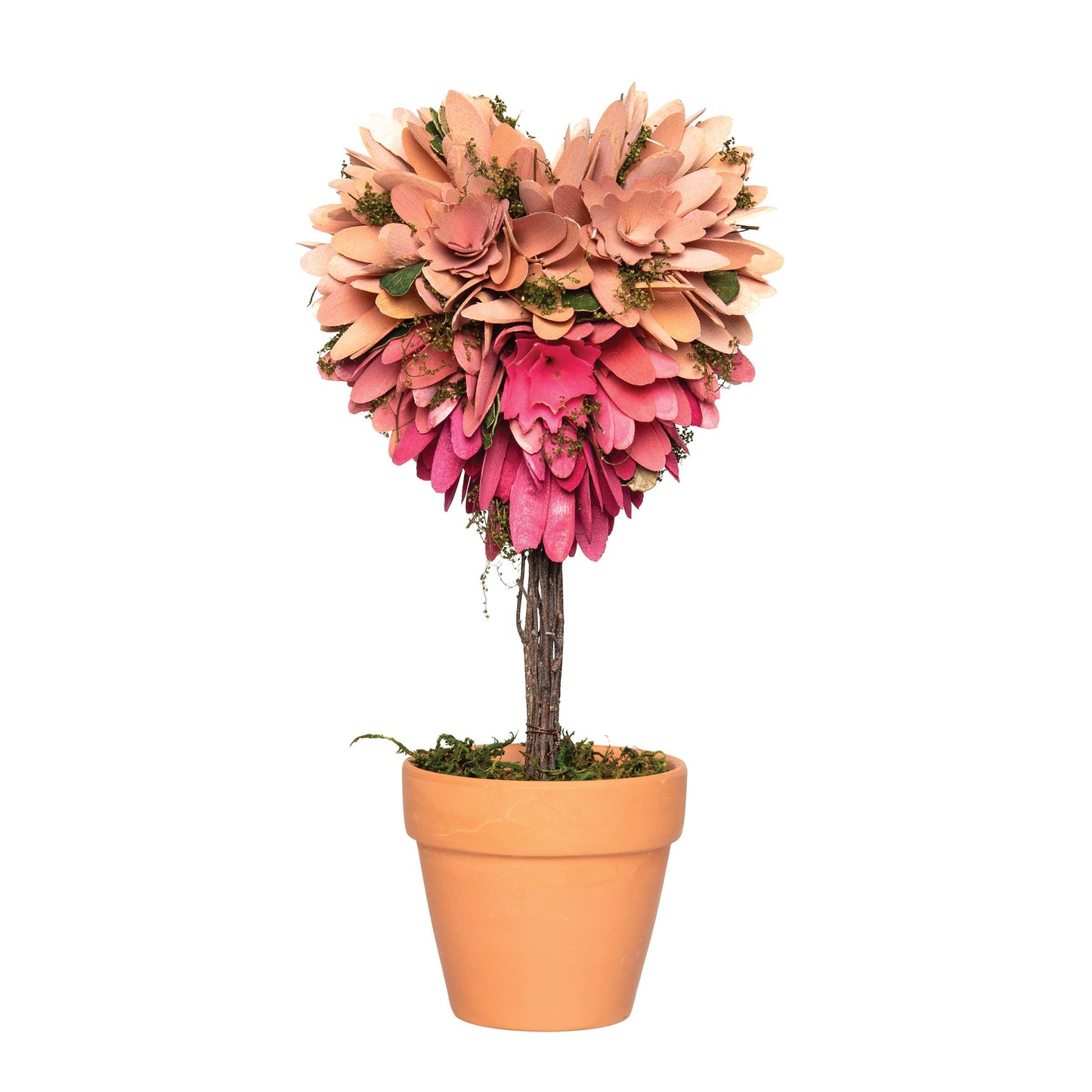 Heart Shaped Topiary Plant Pot by C&F Home