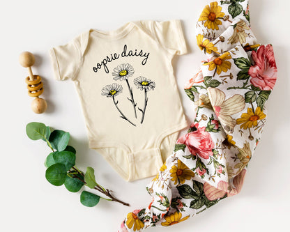 Oopsie Daisys Natural Color Baby Bodysuit