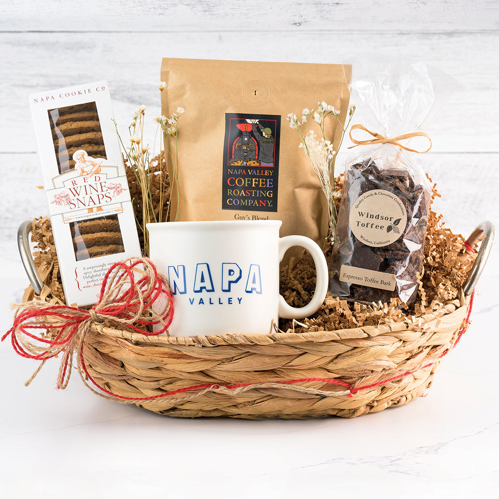 Napa Roastery Indulgence Coffee Gift Basket