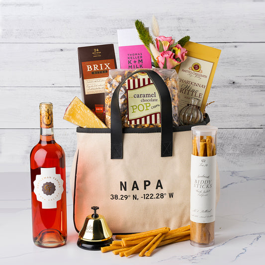 Gentleman Farmers Rosé & Gourmet Napa Tote Gift