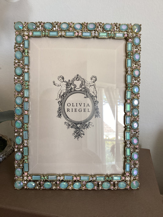 Olivia Riegel Blue Photo Frame