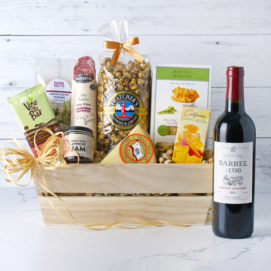 Vineyard Gourmet Indulgence Gift Basket