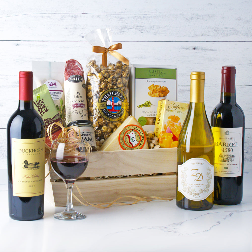 Vineyard Gourmet Supreme Gift Basket