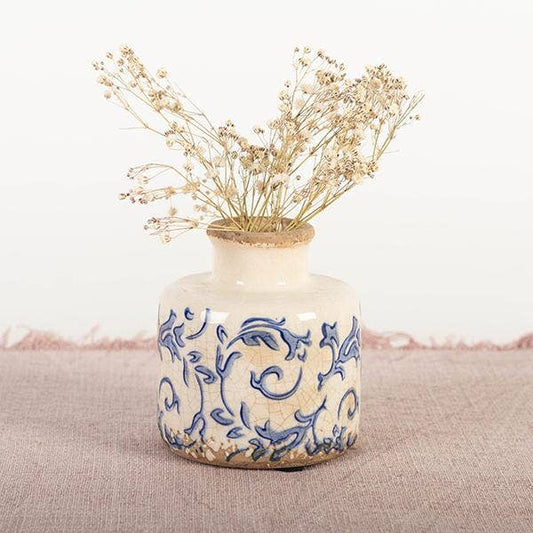 Floral Ceramic Vase by Forpost Trade Inc