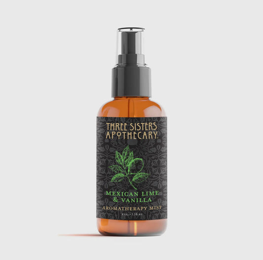Mexican Lime & Bergamot Aromatherapy Mist by Three Sisters Apothecary