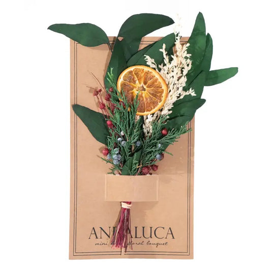 Andaluca Mini Citrus Dried Floral Bouquet