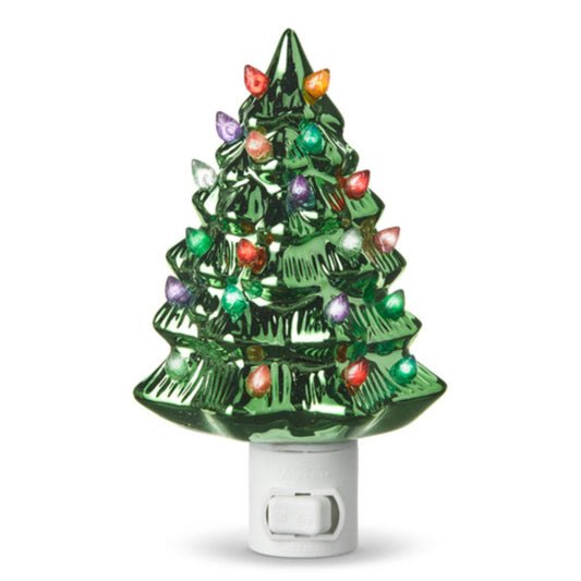 Vintage Christmas Tree Night Light