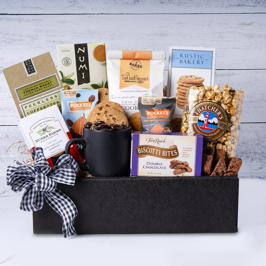 Coffee, Tea & Snacks Gift Box