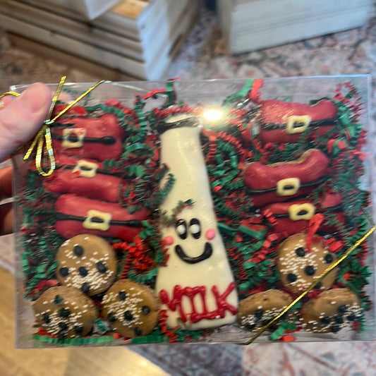 Milk and cookies dog treats