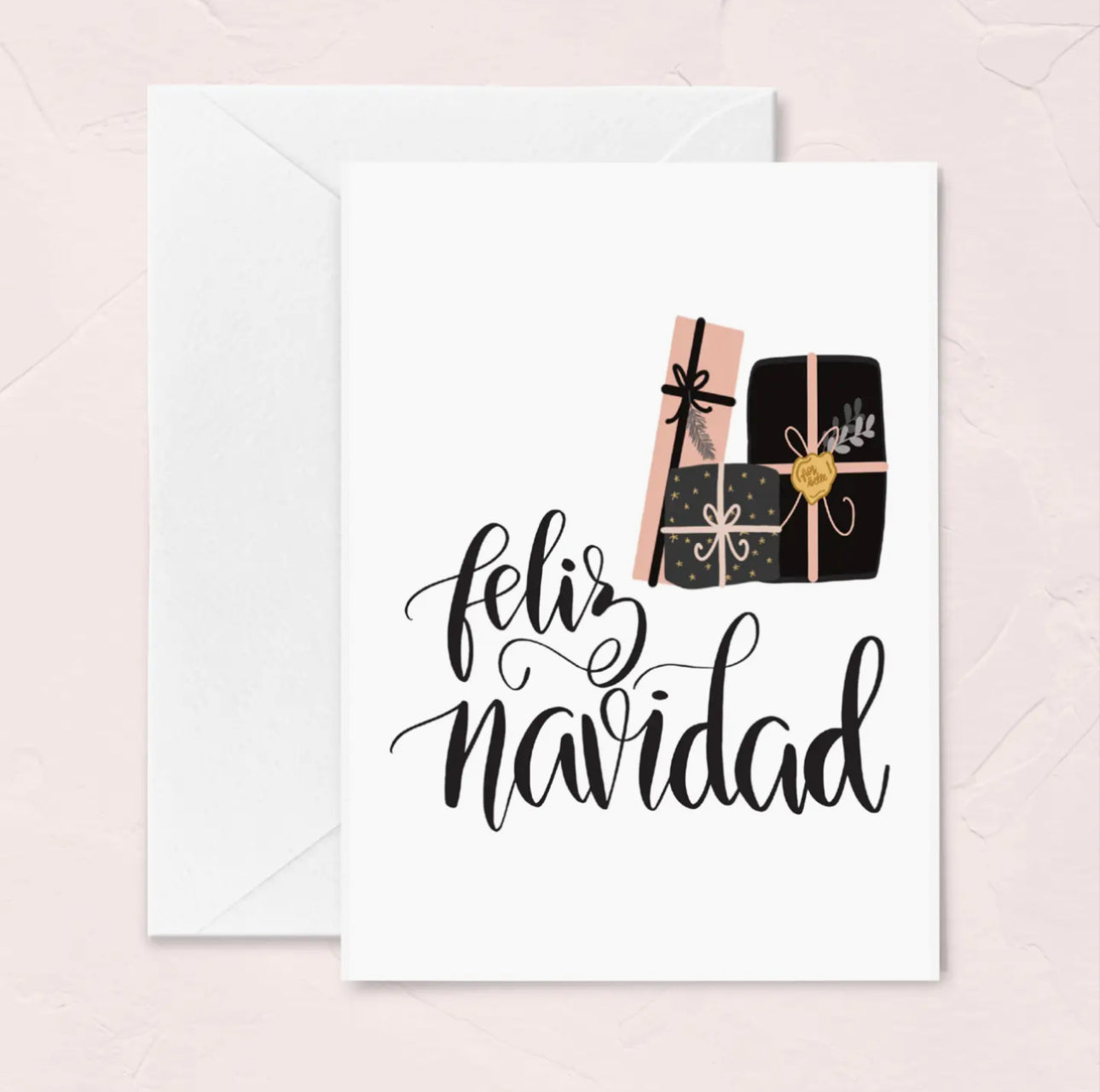 Feliz Navidad greeting card