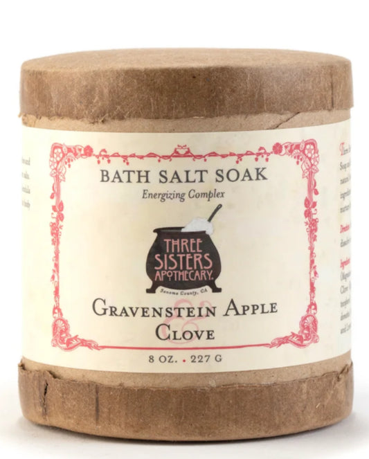 Three Sisters Apothecary Bath Salt Soak Gravenstein Apple