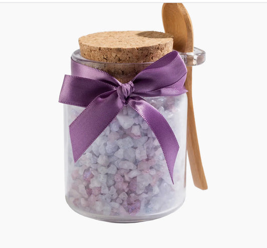 Sonoma Lavender Co. - Lavender Bath Salts in Glass Honey Jar