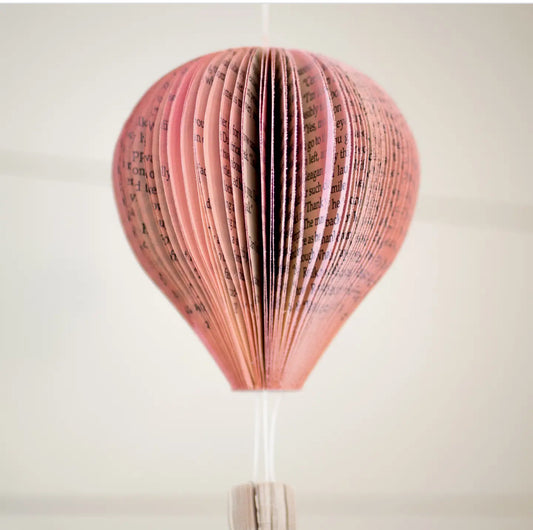 Root To Vine Hot Air Balloon Book Decor-Small Party Decor-Adventure Theme
