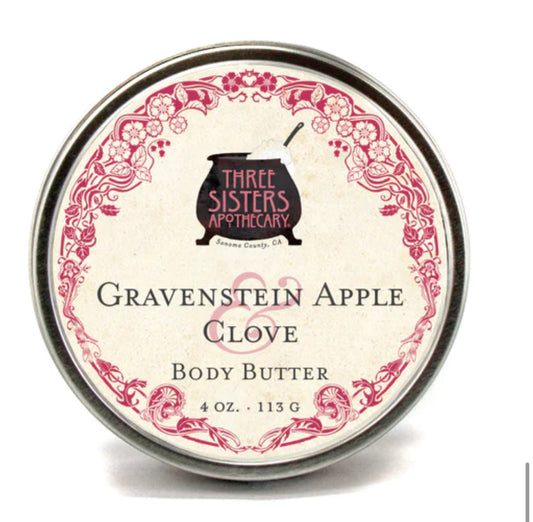 Three Sisters Apothecary Gravenstein Apple Clove Body Butter