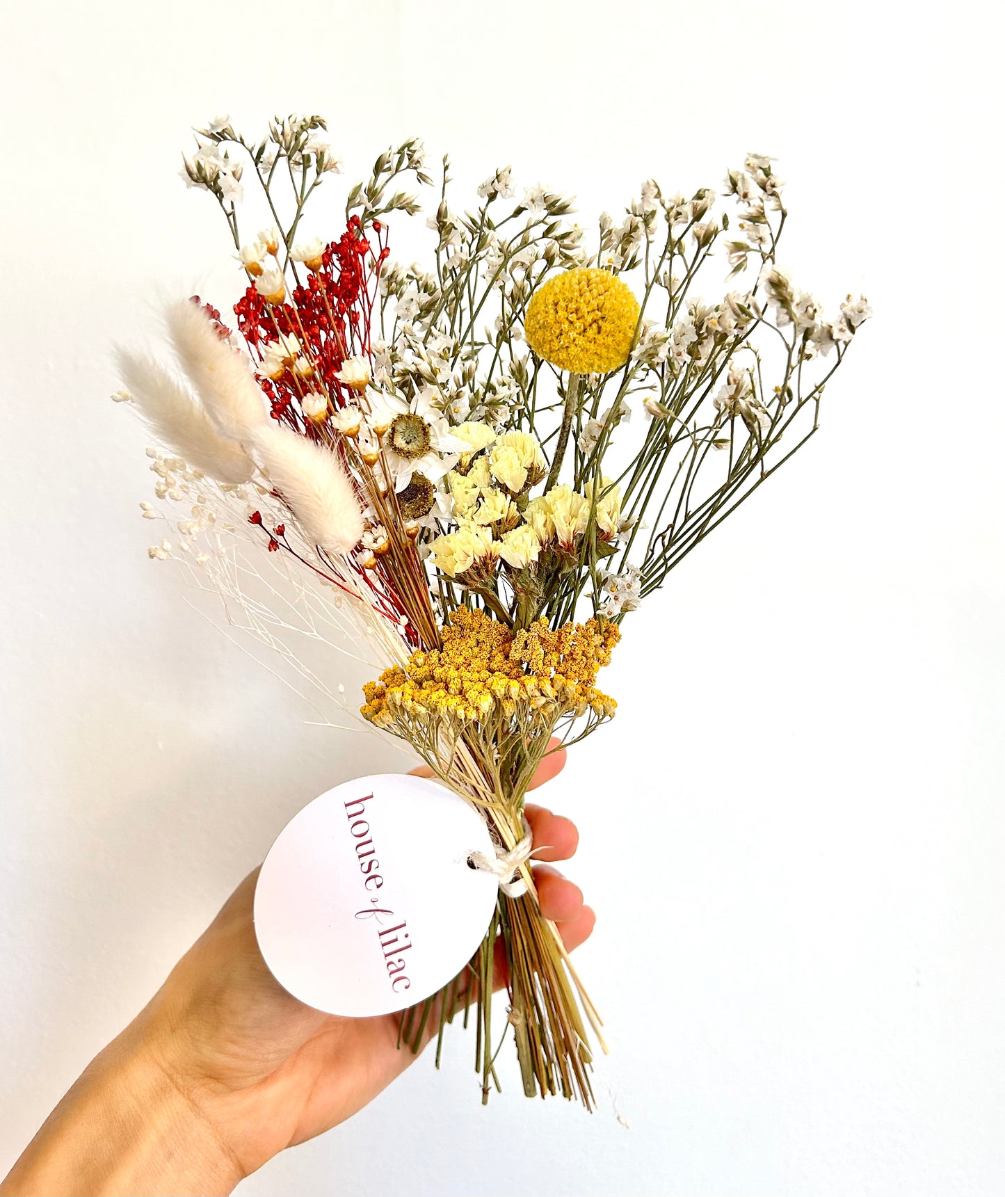 Small Dried Flower Bundle Bouquet