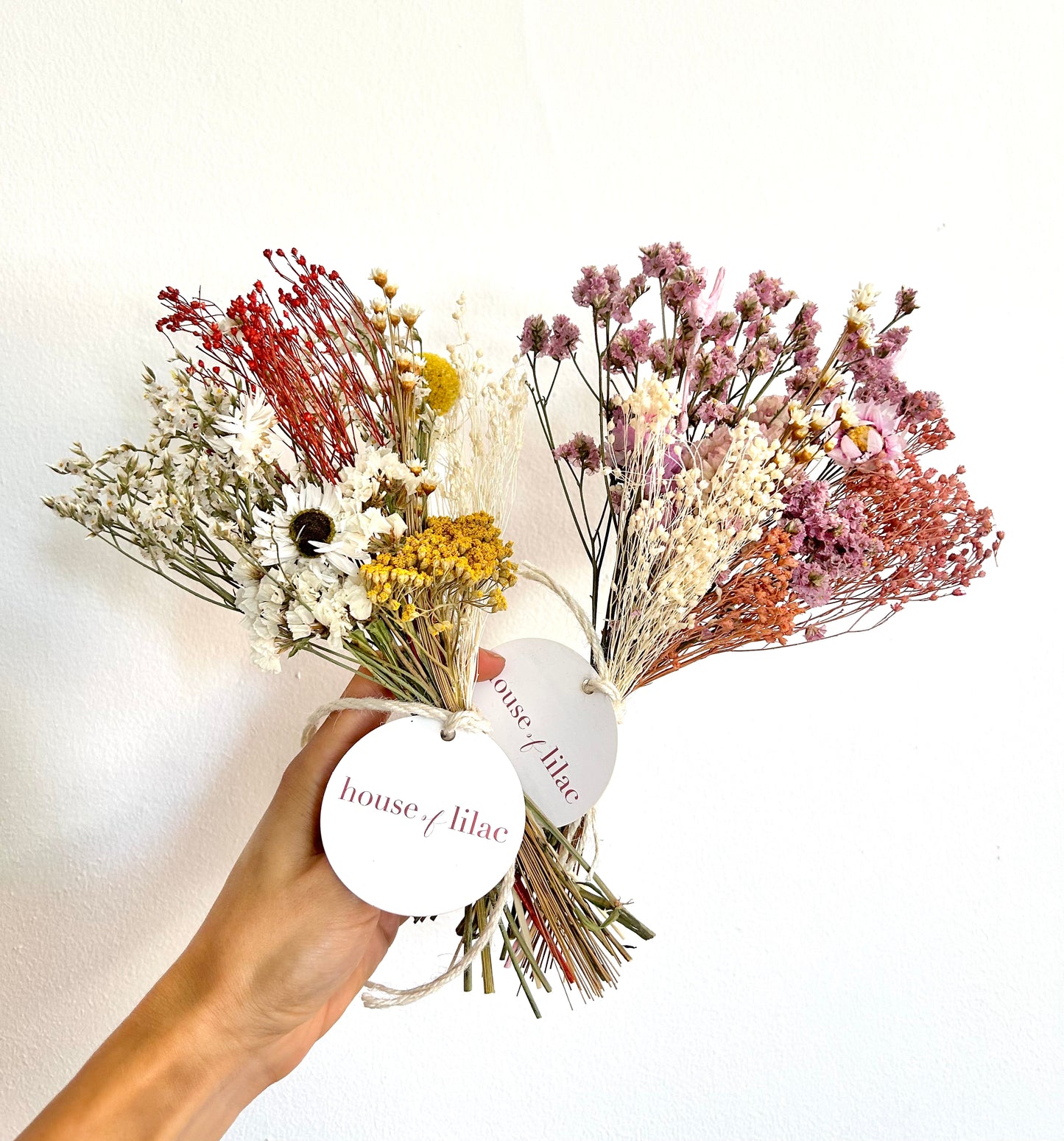 Small Dried Flower Bundle Bouquet