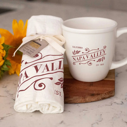 Napa Slant Ceramic Morning Mug