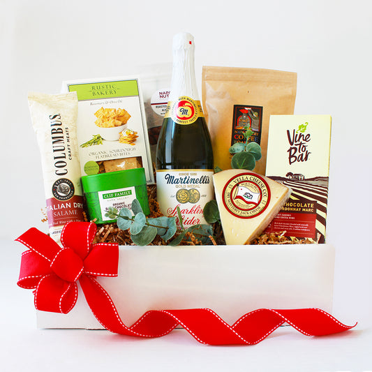 California Cider and Charcuterie Celebration Gift Box