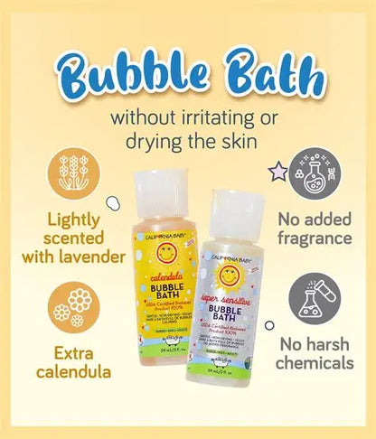 Baby Bubble Bath Sampler by California Baby