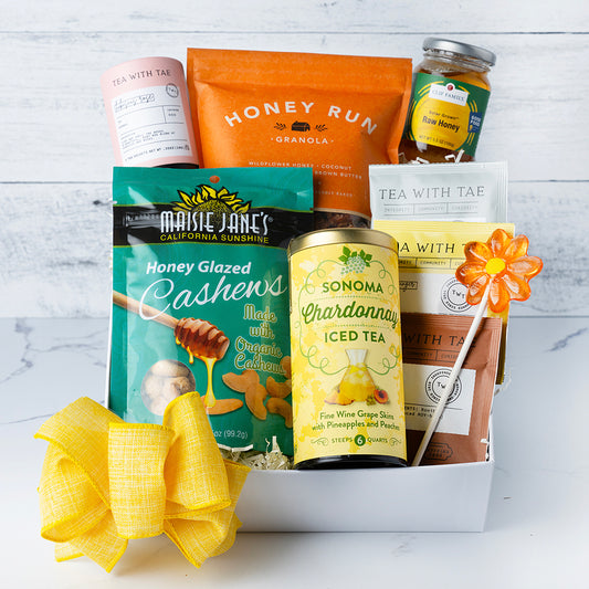 Sonoma Sunshine Sips & Snacks Tea Gift Box