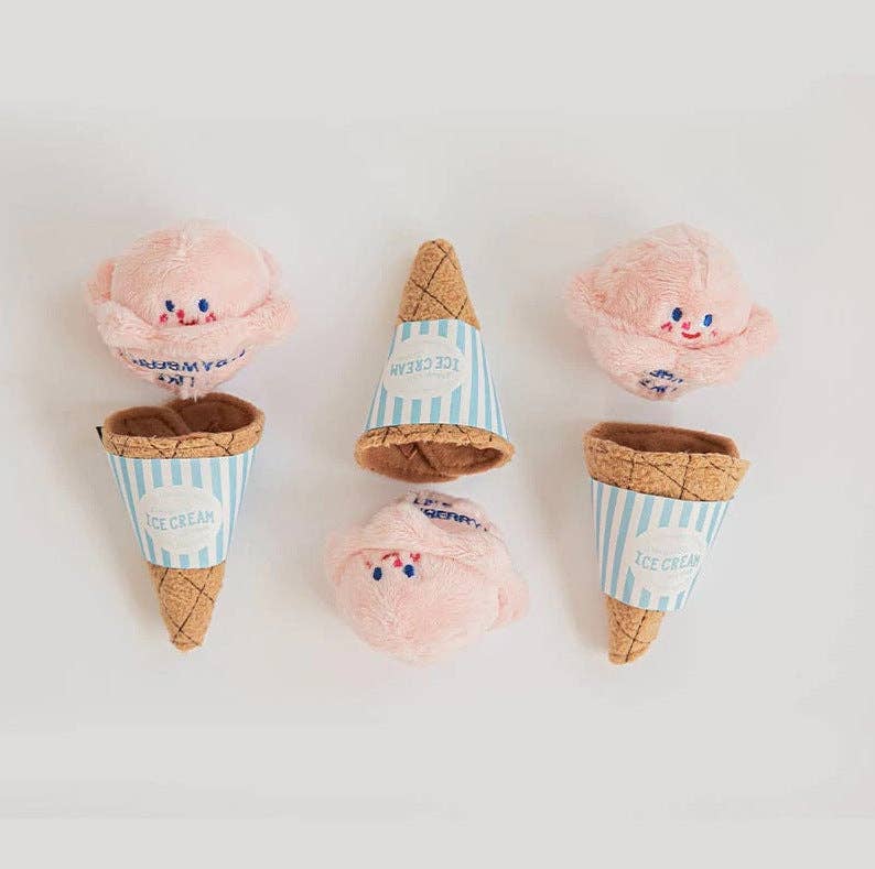 Petkin - Icecream Shape Dog Toy