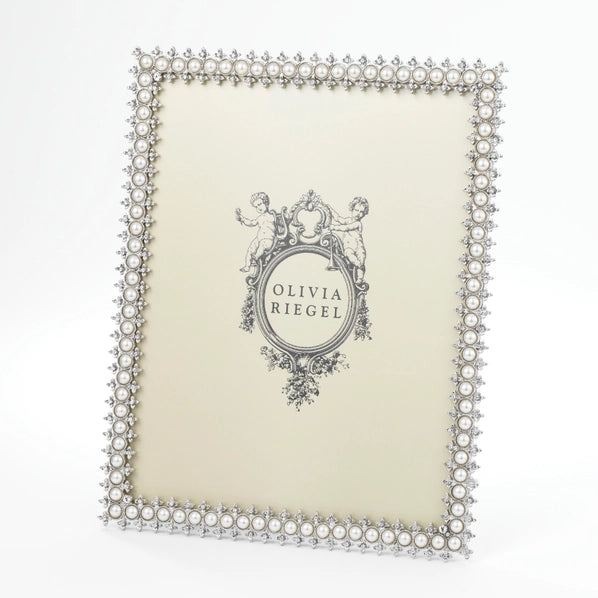 4" x 6"Crystal & Pearl Frame by Olivia Riegel
