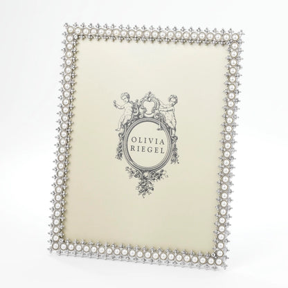 4" x 6"Crystal & Pearl Frame by Olivia Riegel