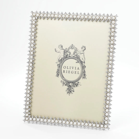 4" x 6"Crystal & Pearl Frame by Olivia Riegel