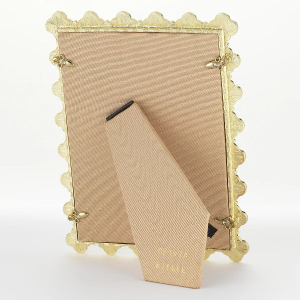 4" x 6" Gold Clover Frame by Olivia Riegel