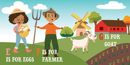 F is for Farm - Kids' Educational Book