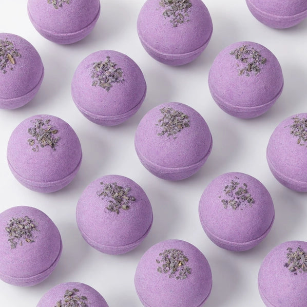 Natural Amor Lavender Bergamot Bath Bomb