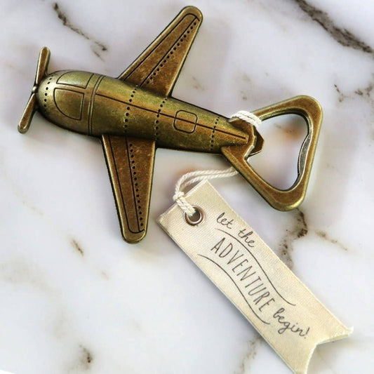 Airplane Bottle Opener by Kate Aspen