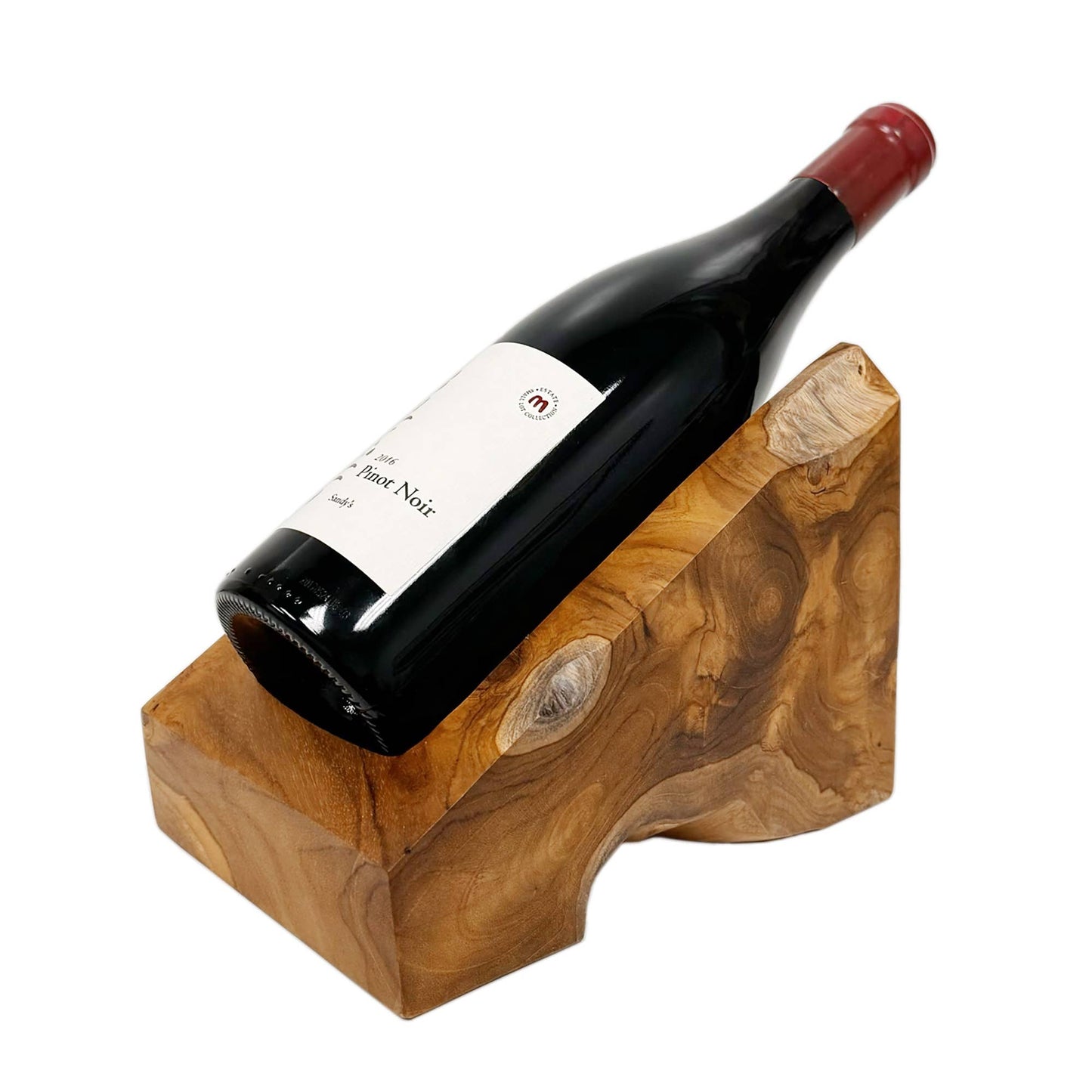 Teakwood Wine Bottle Holder