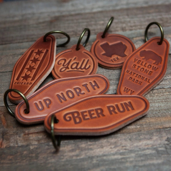 Napa Valley Leather Keychain by Sugarhouse Leather