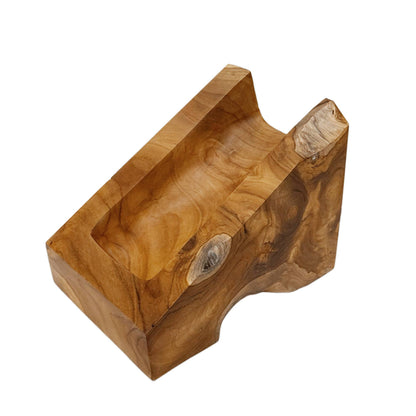 Teakwood Wine Bottle Holder