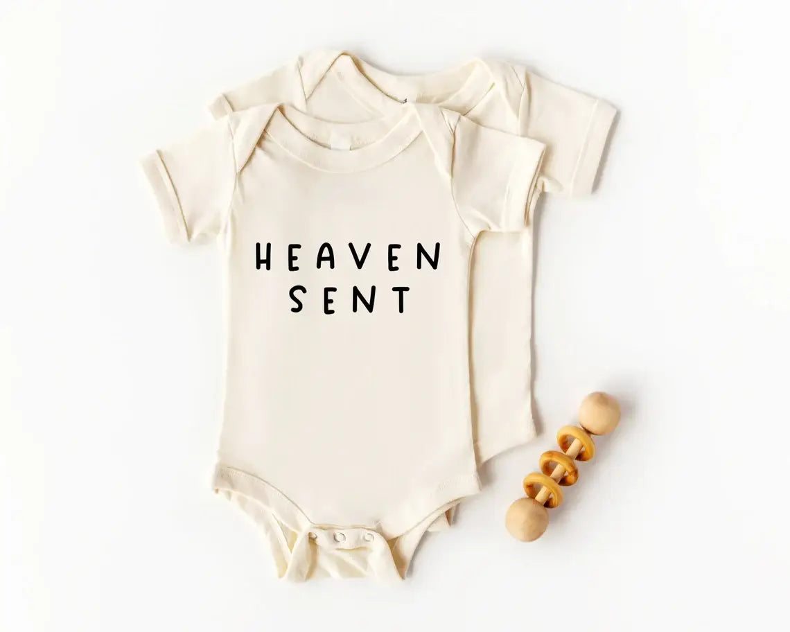 Heaven Sent Baby Bodysuit Onesie by Dorothy's Reason