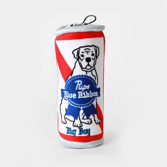 PBR Beer Can Plush Dog Toy
