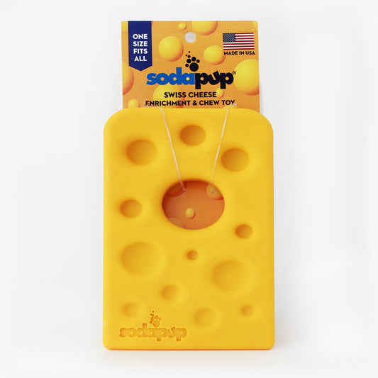 SodaPup Swiss Cheese Chew Toy