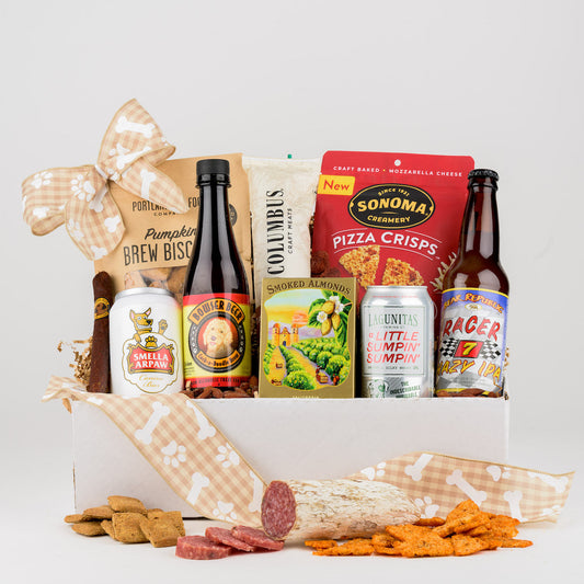 Paws and Pints Beer Lover's Buddies Gift Box for Dog Owners