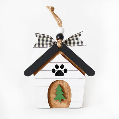 Dog House Christmas Ornament